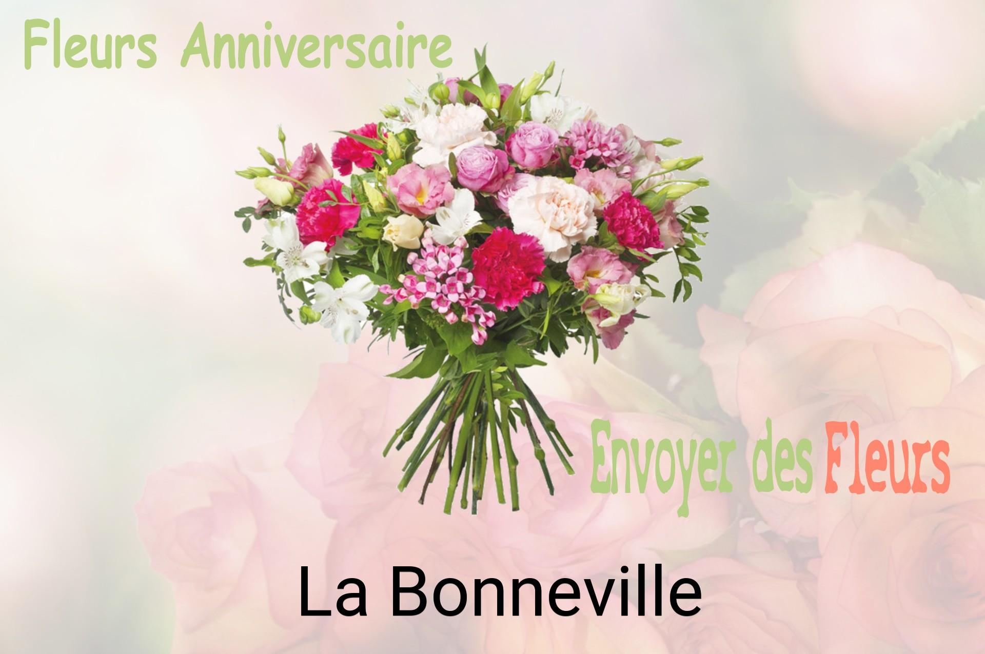 Bouquet de fleurs d’anniversaire livré à La Bonneville